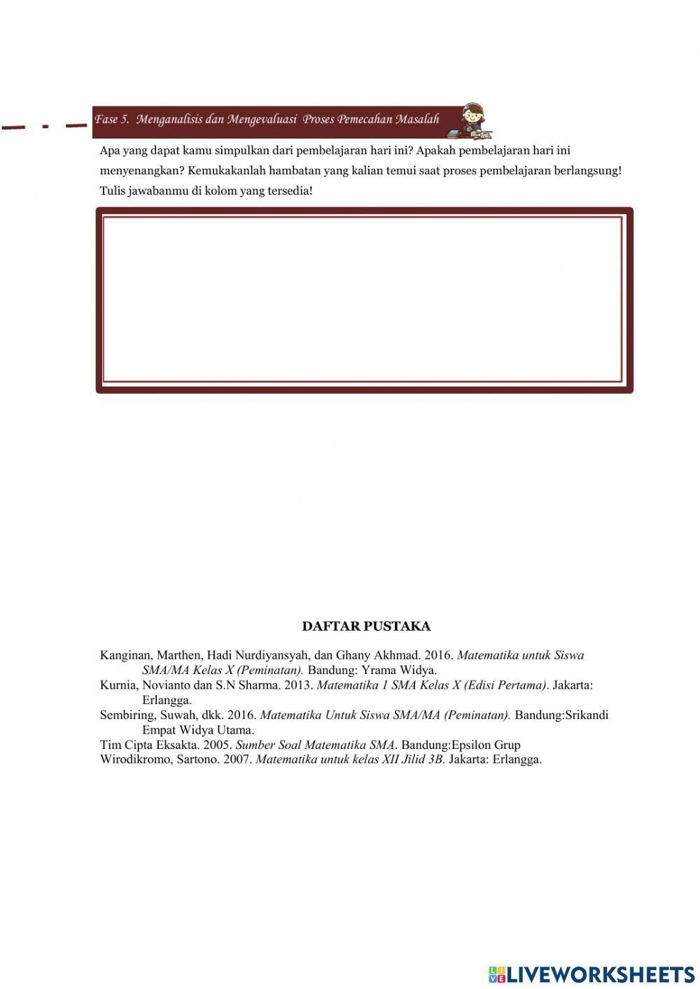 Lkpd eksponen berbasis pbl