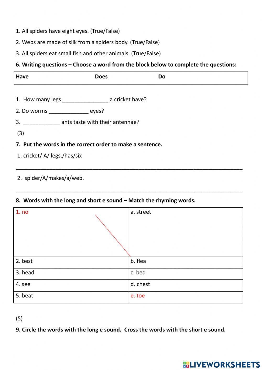 Unit 6 Cambridge Level 2 Practice Test