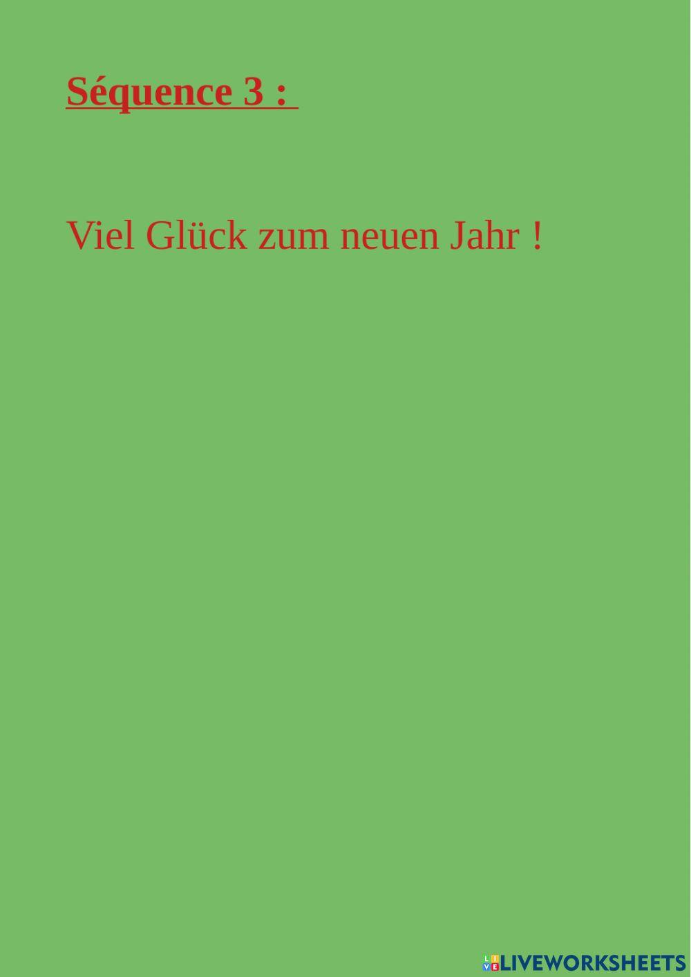 Wünsche und Vorsätze