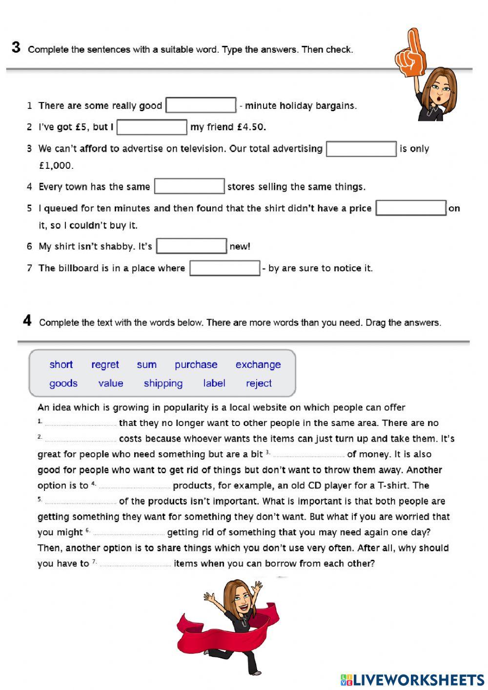 UNit 3 2281121 asanjuanm03 Live Worksheets