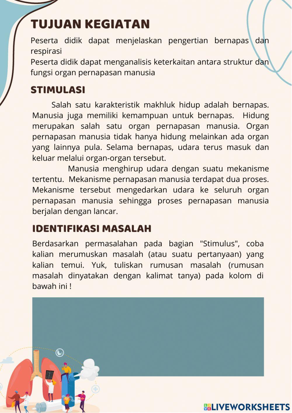 LKPD Sistem Pernapasan Manusia