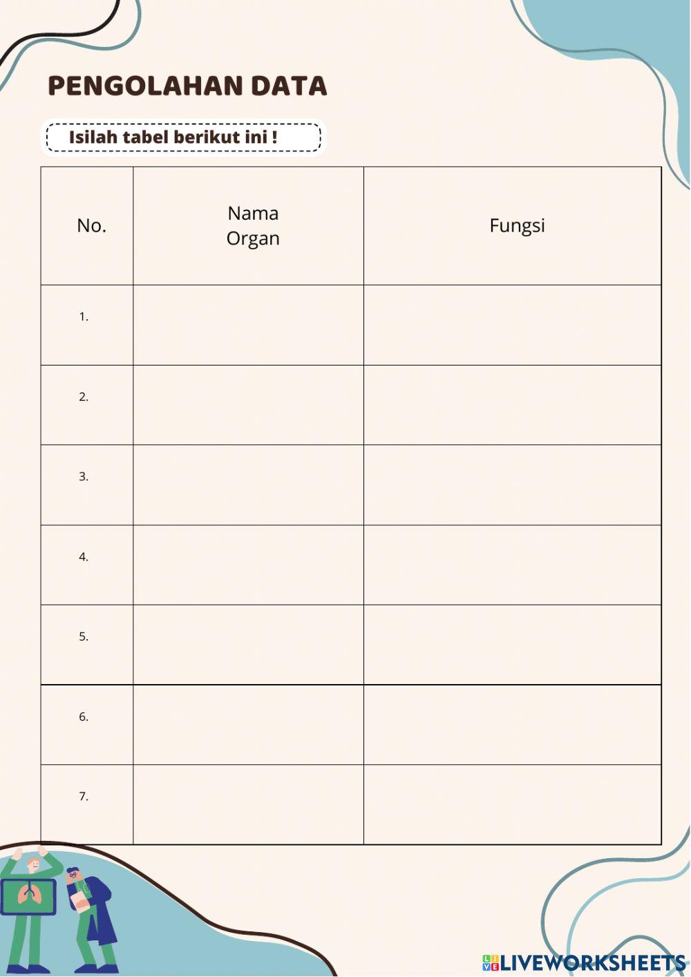 LKPD Sistem Pernapasan Manusia