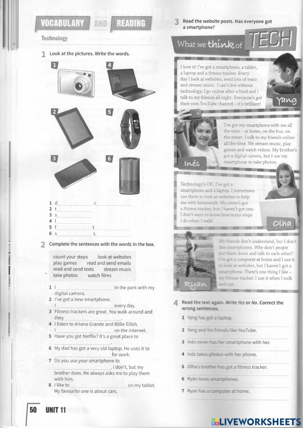 Prepare 5. Unit 11. Digital Life