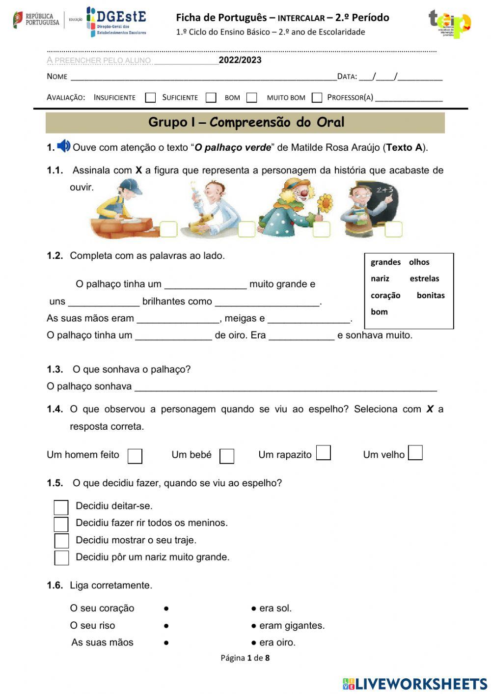 Ficha Intercalar Português-partilhada