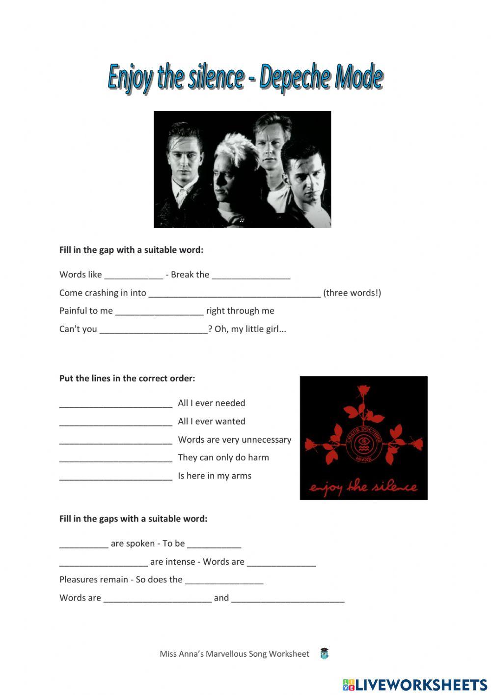 Depeche Mode - Enjoy the Silence