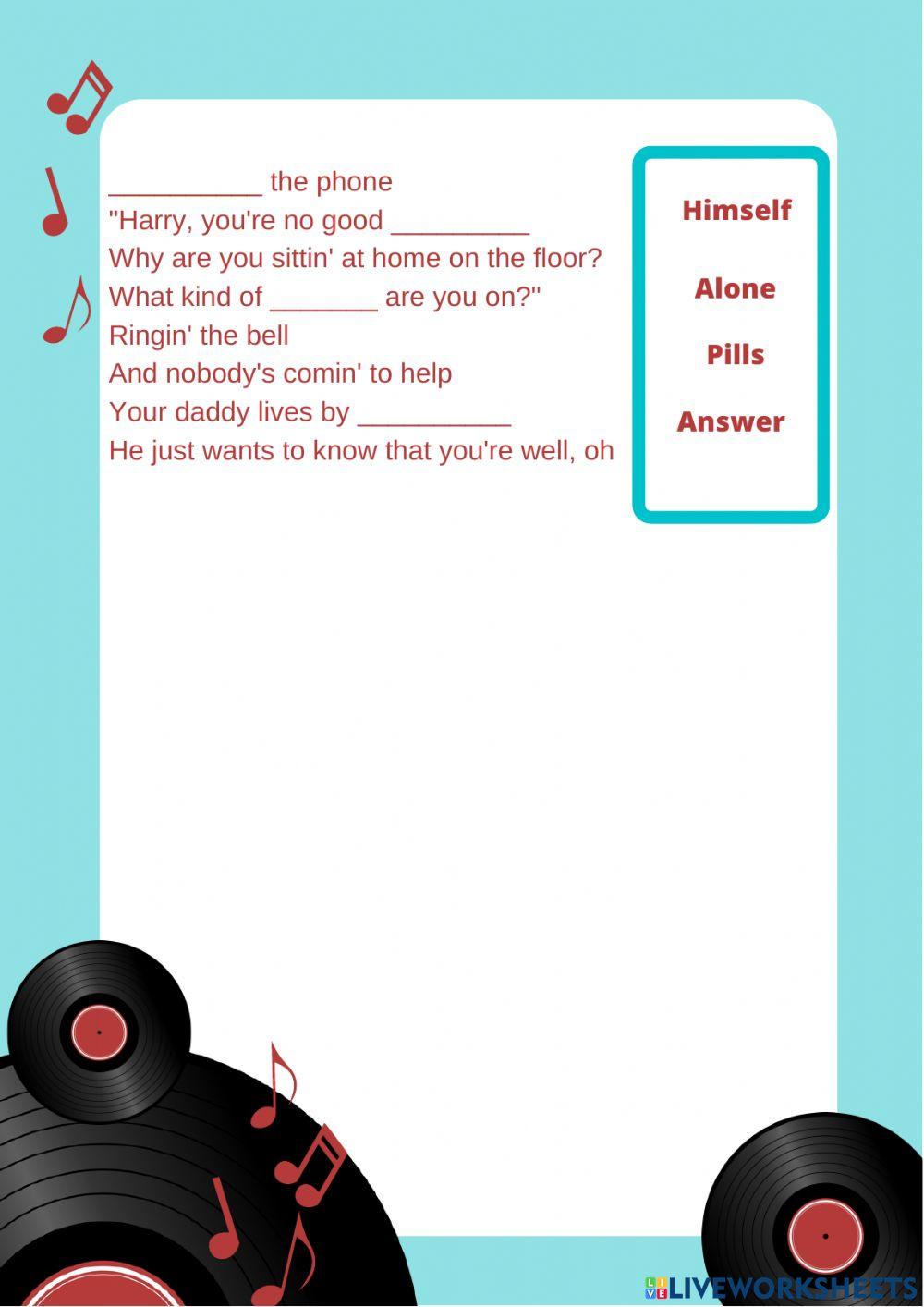 As It Was Listening Practice