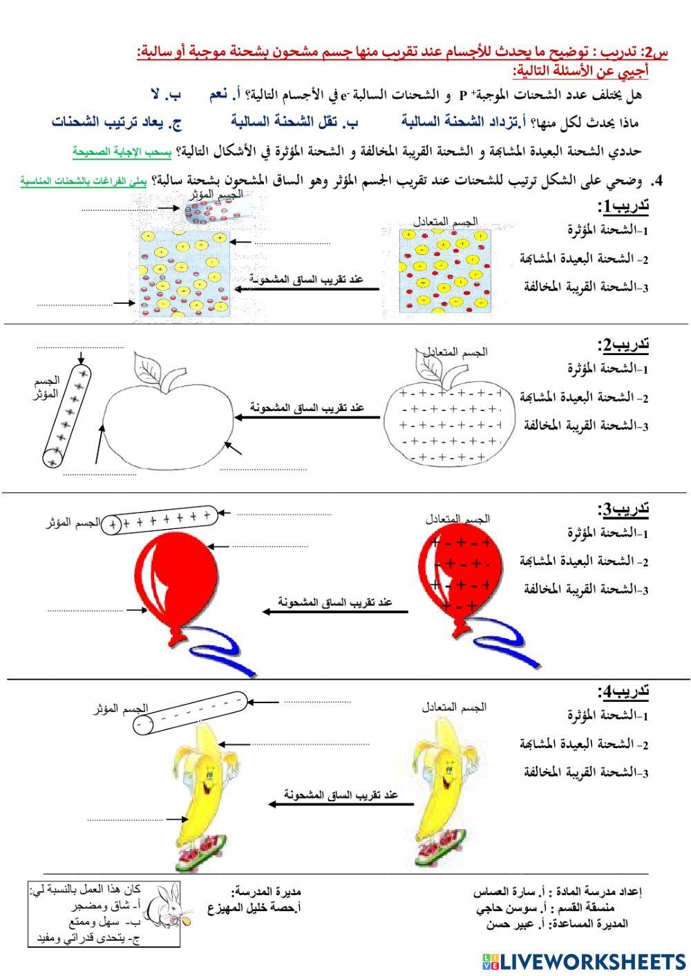 طريقة الشحن بالتأثير