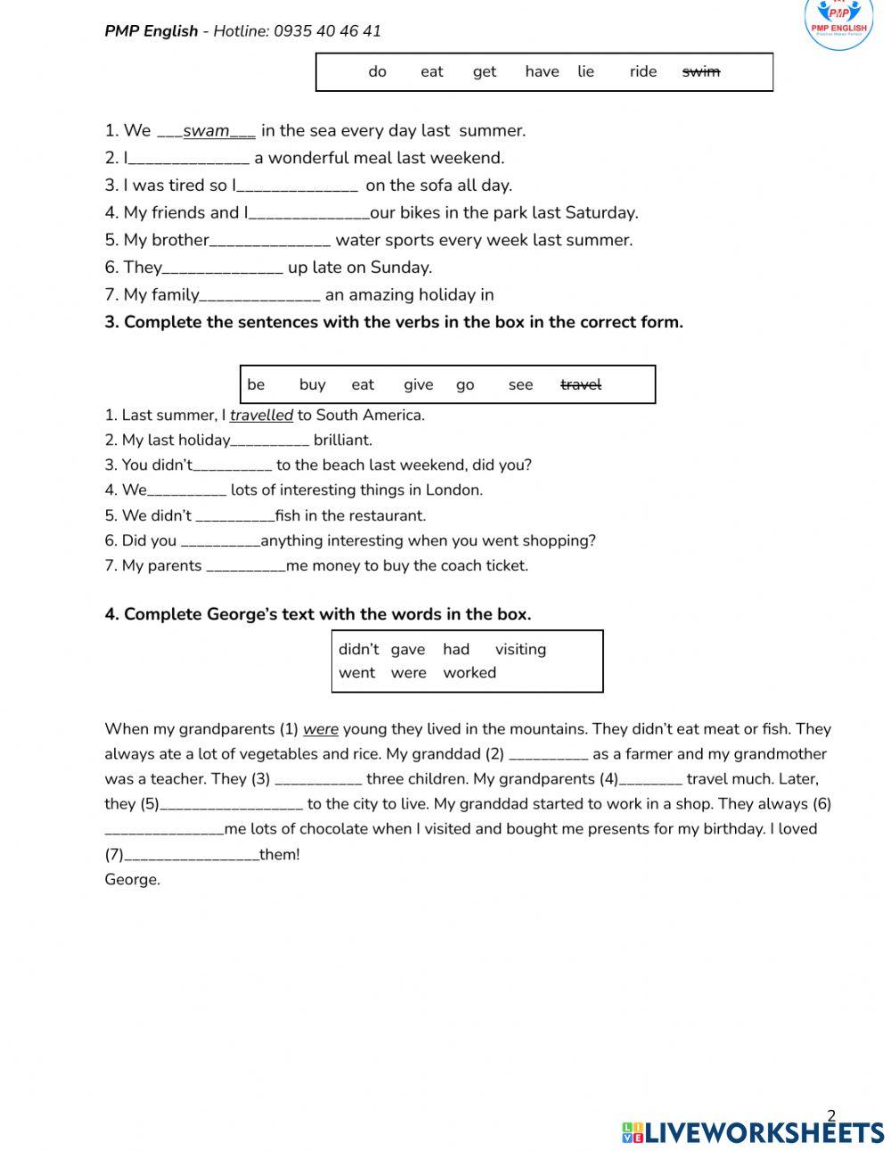 Prepare 2 - Unit 7.1