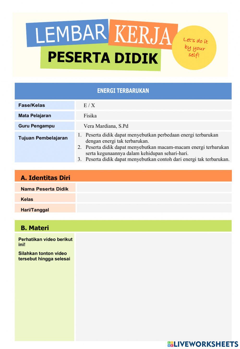 Energi Terbarukan