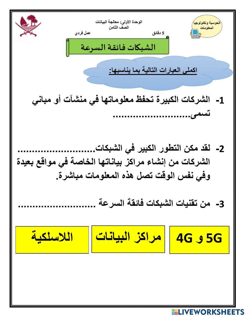الشبكات فائقة السرعة