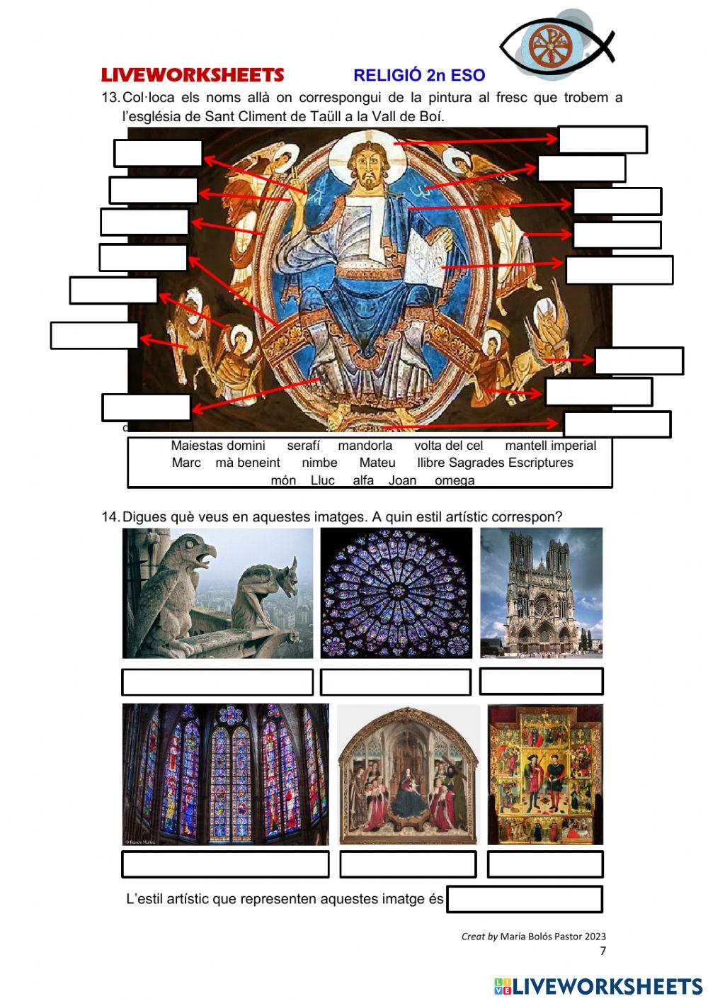 Activitats història església antiga i medieval