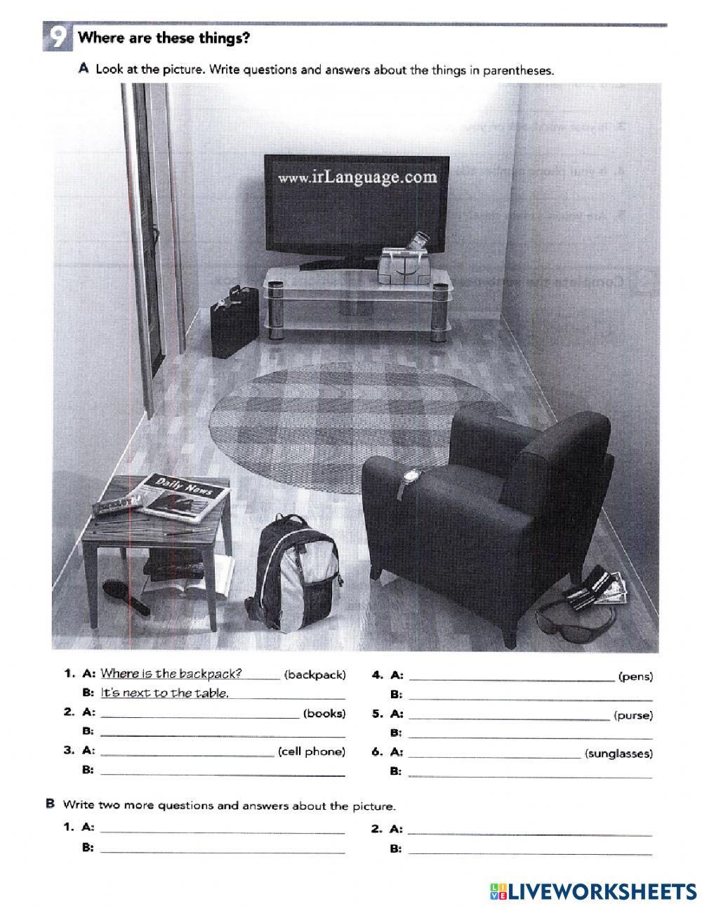 WB Unit 2 exercises 5–9