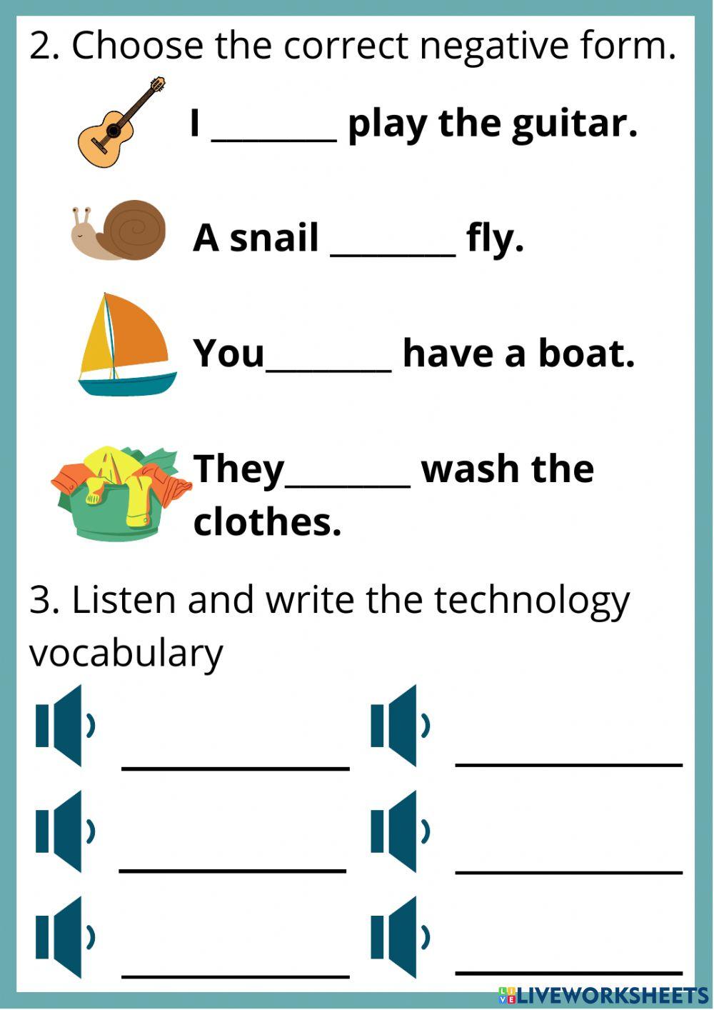 6th grade ENGLISH LAB