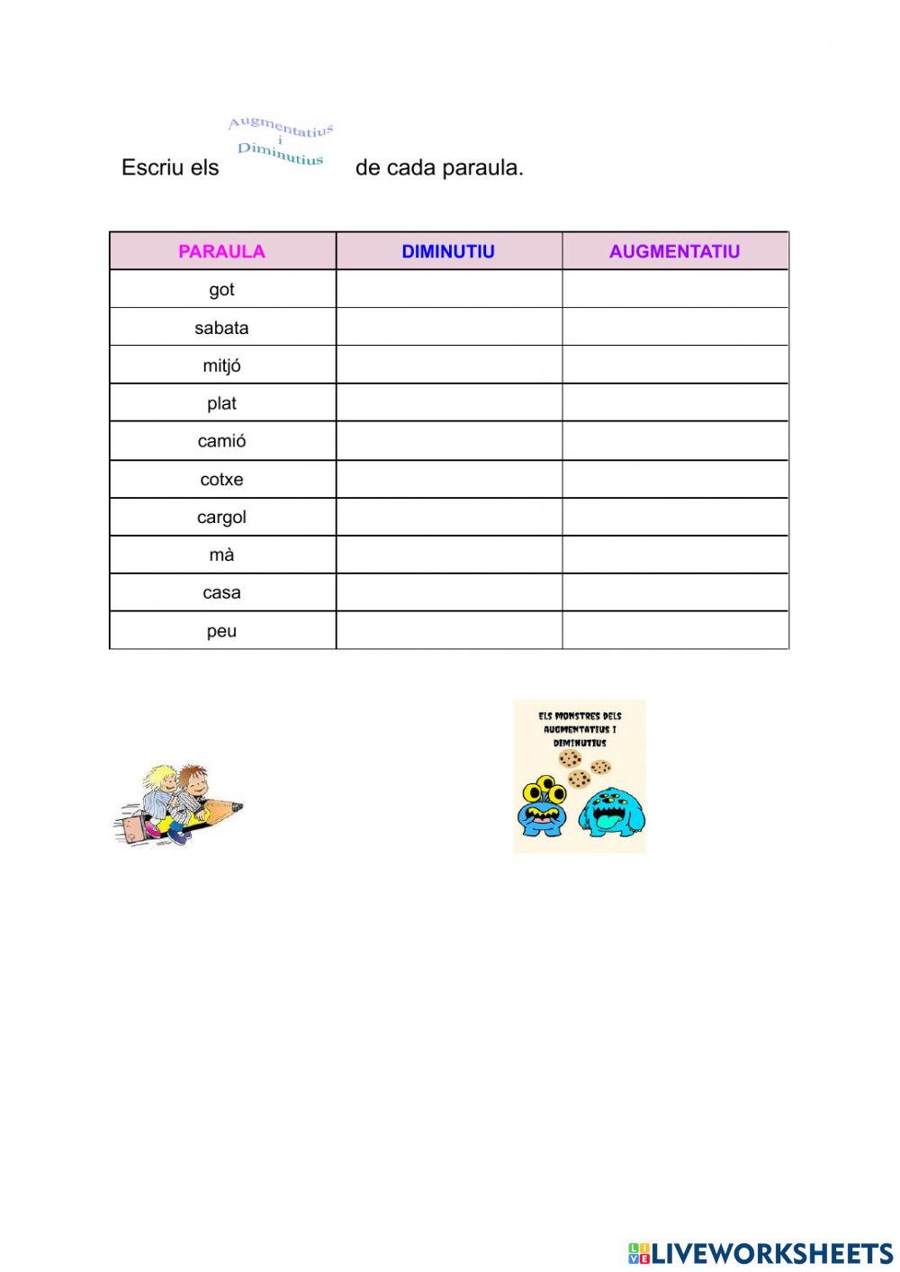 Diminutius-augmentatius