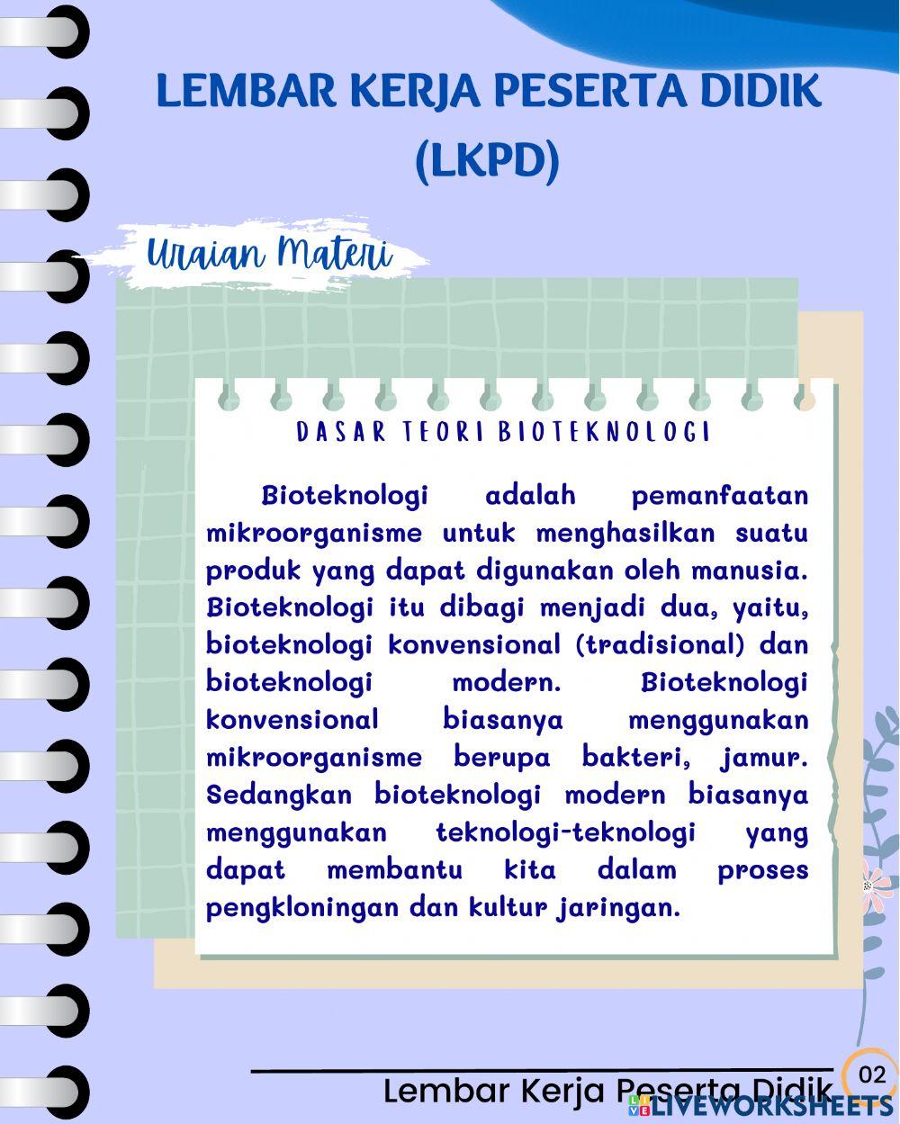 Bioteknologi