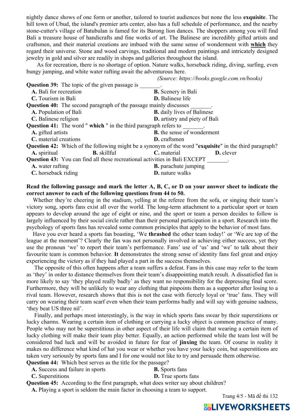 Để thi thử nông cống 1 -2021-2022