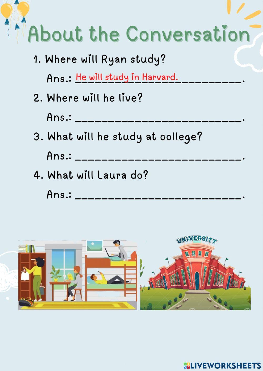 M.3-Conversation-What will you major in?