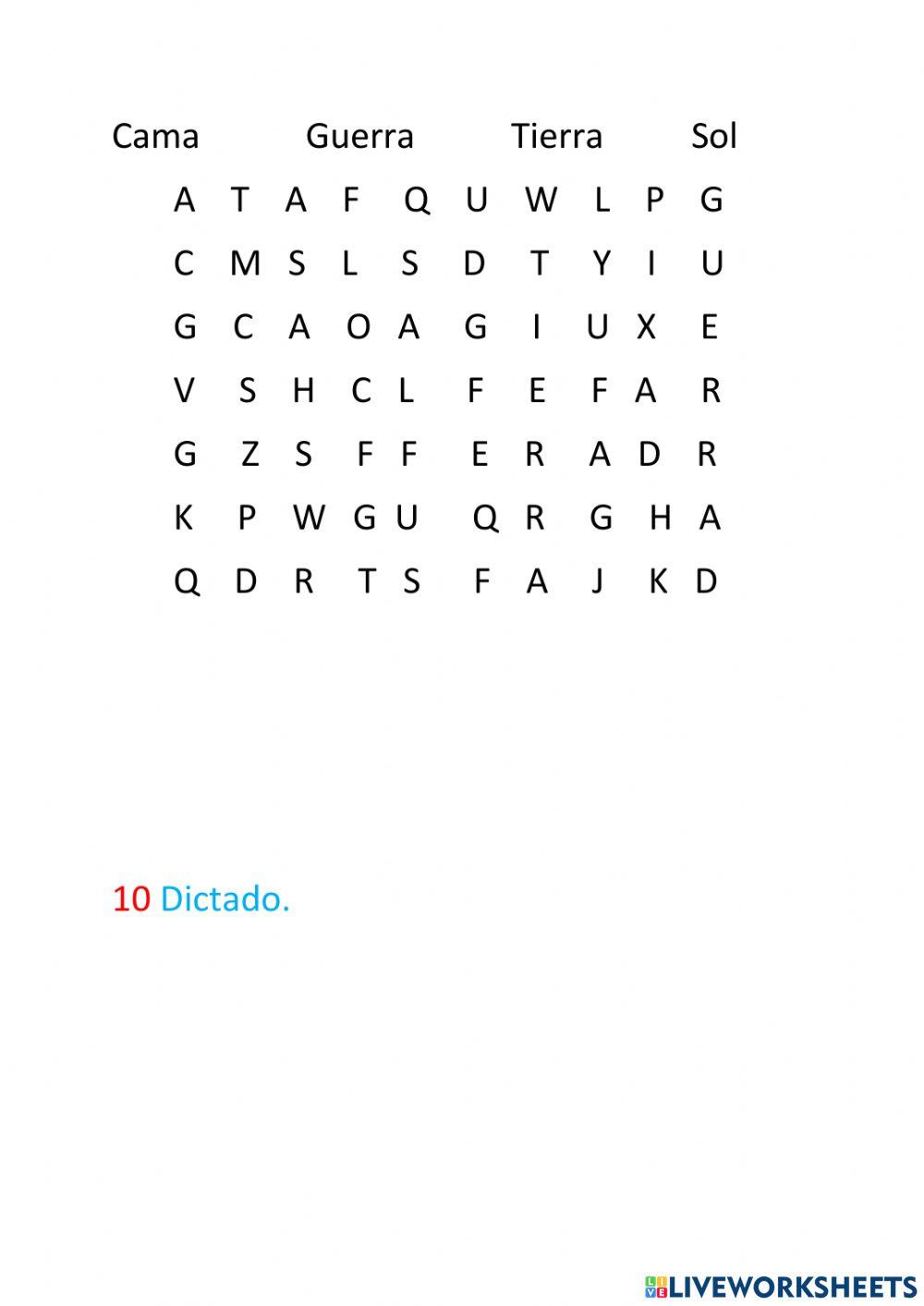 Examen lengua unidad 1