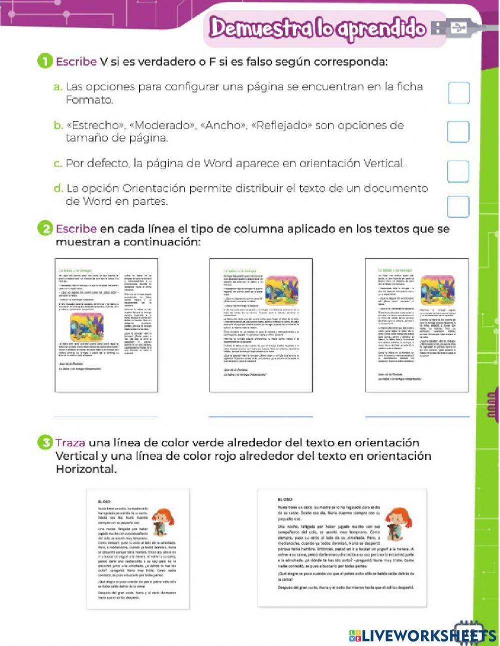 Hoja de trabajo No. 3