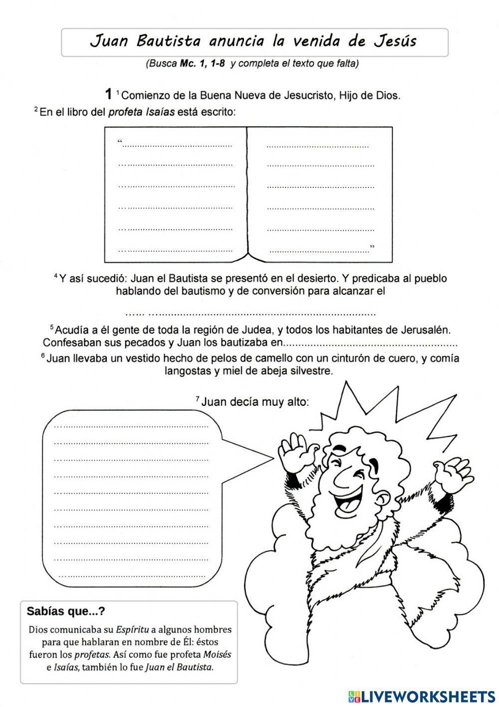 Historia de Juan el Bautista 5