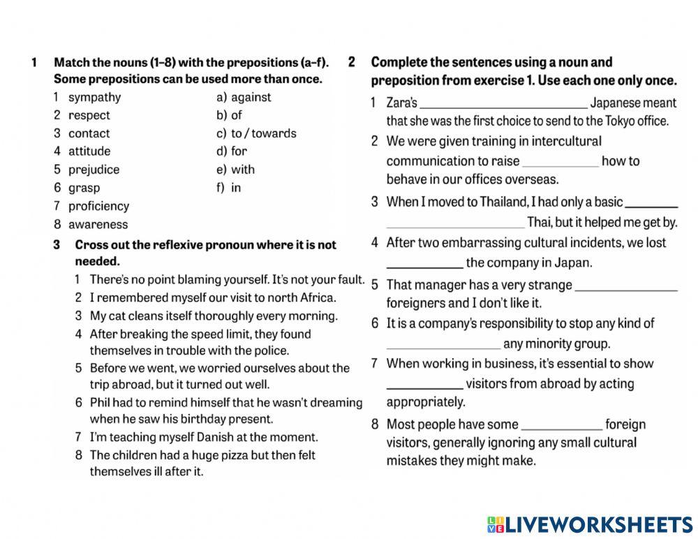 English 4 workbook like, unlike, as if, as though
