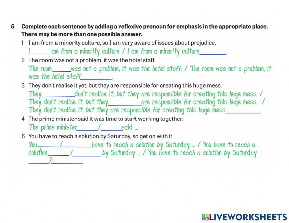 English 4 workbook like, unlike, as if, as though