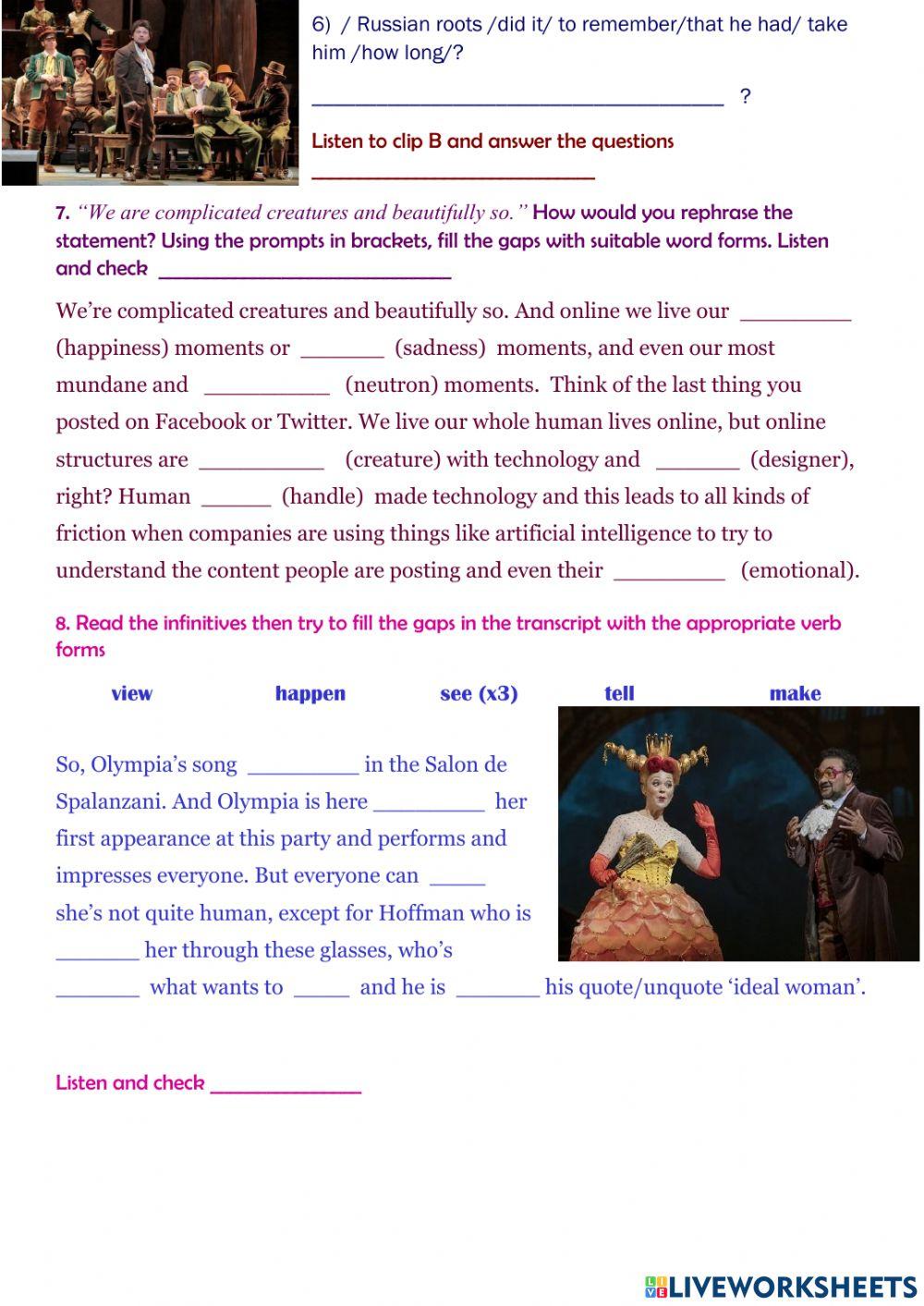 Tales of Hoffmann The Doll's Song