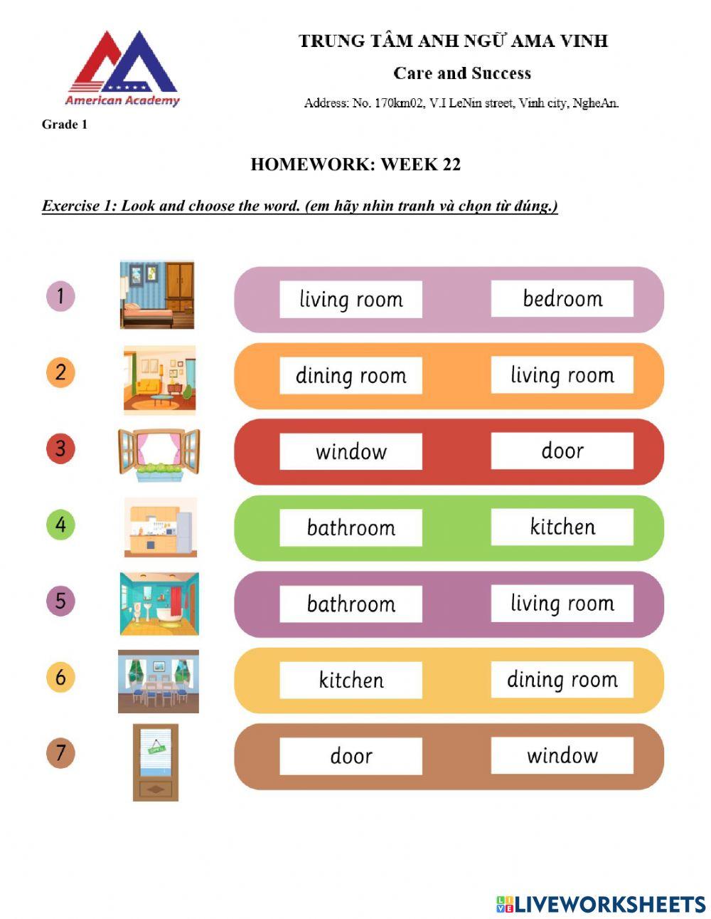 Grade 1-Unit 6-week 22
