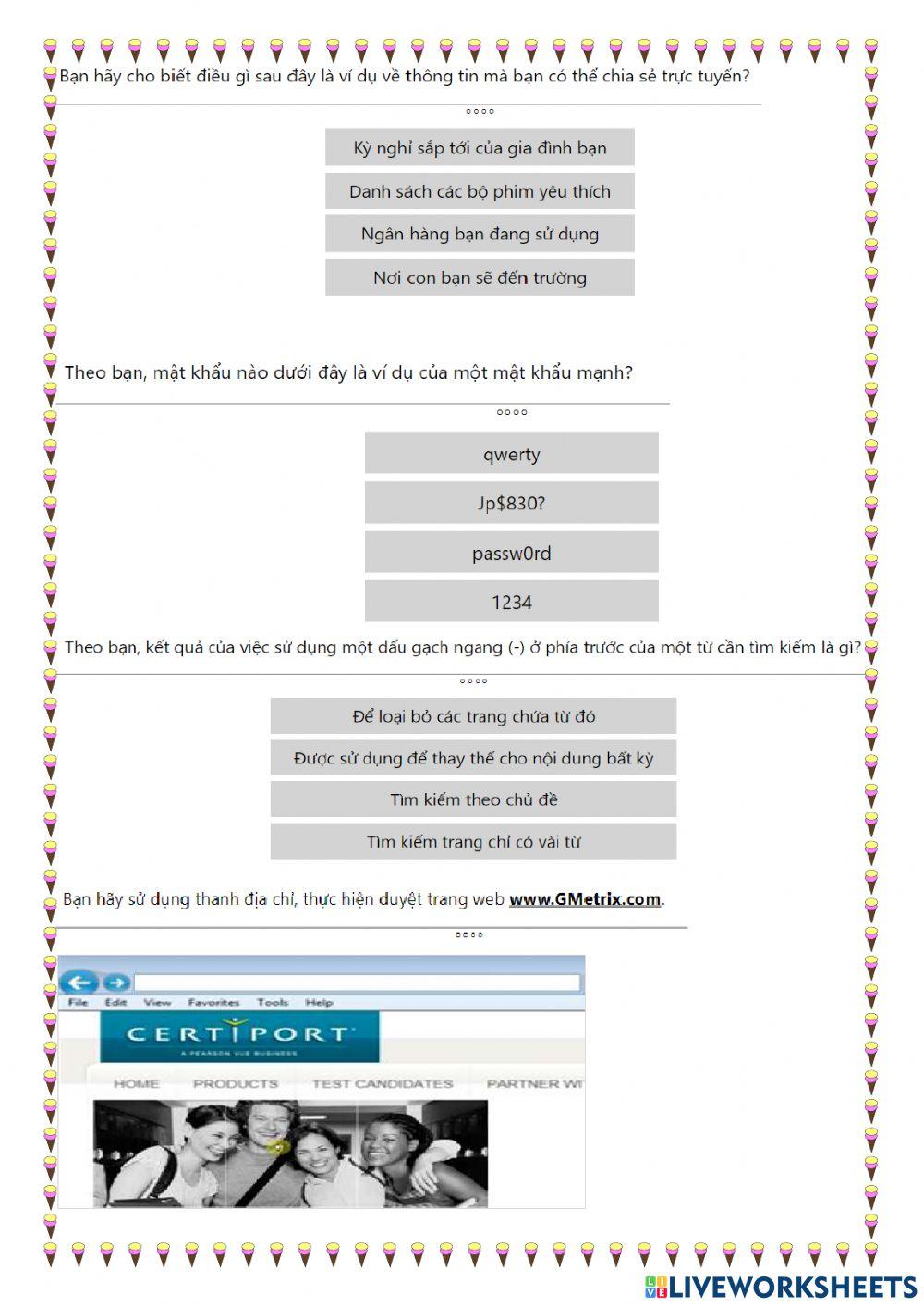 Khoi 5 - Phieu 26 - GMetrix Exam 1