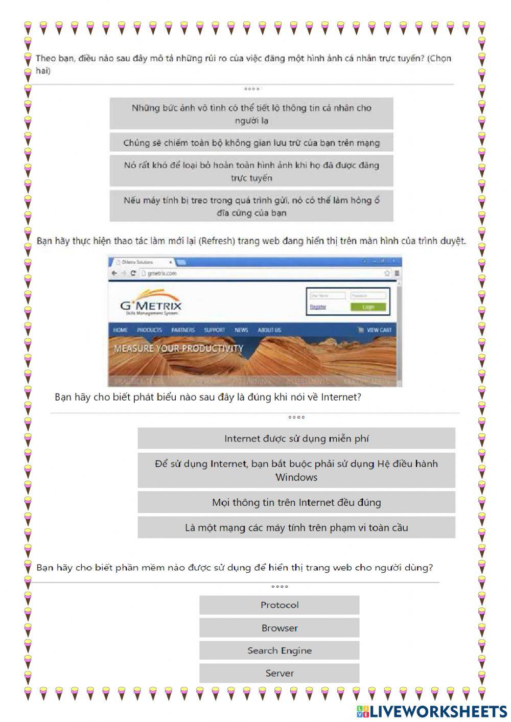 Khoi 5 - Phieu 26 - GMetrix Exam 1