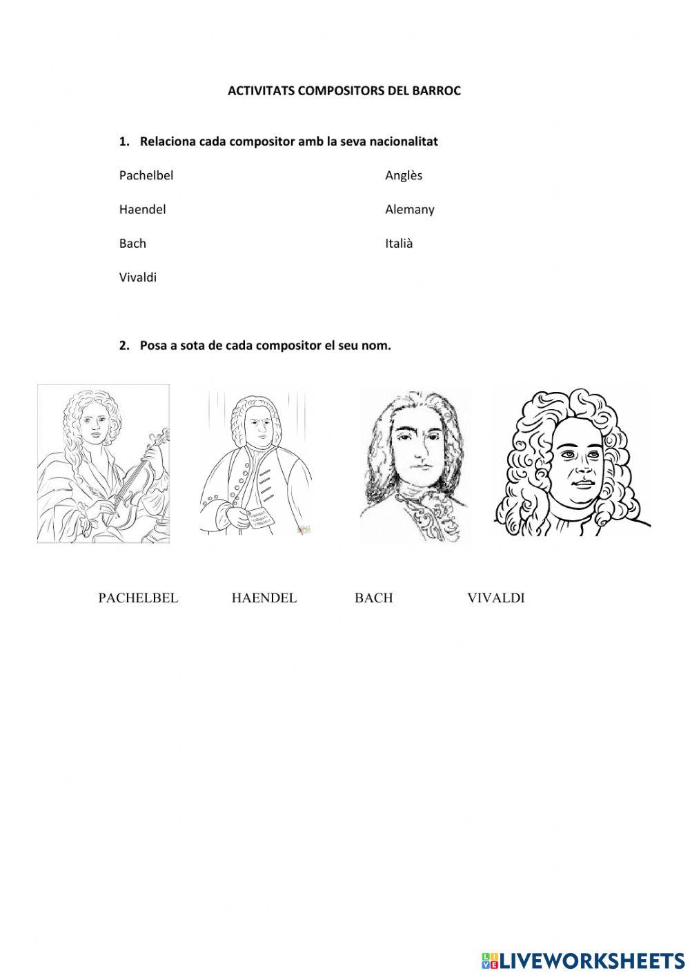 Compositos del Barroc