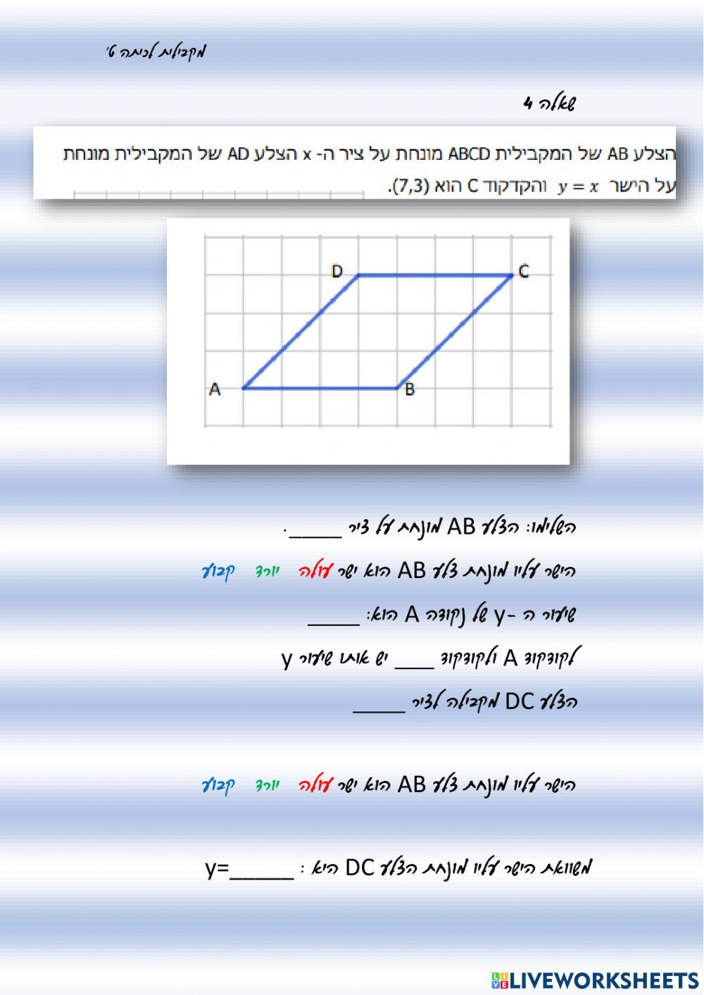 מקביליצ במערכת צירים
