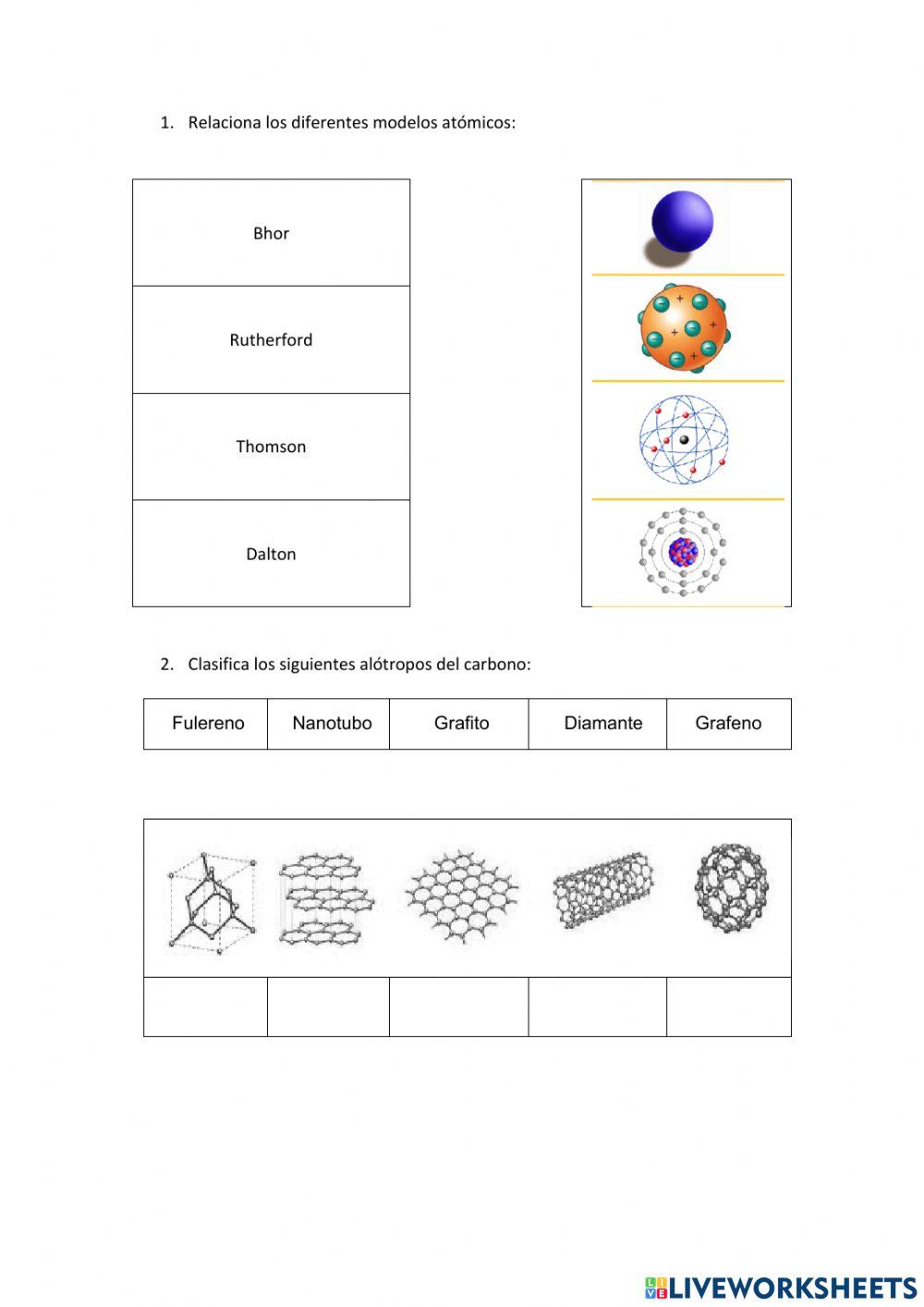 Actividad. Liveworksheets