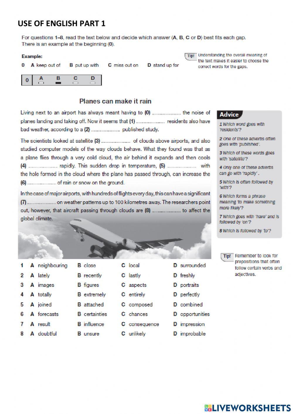 Fce use of english part 1