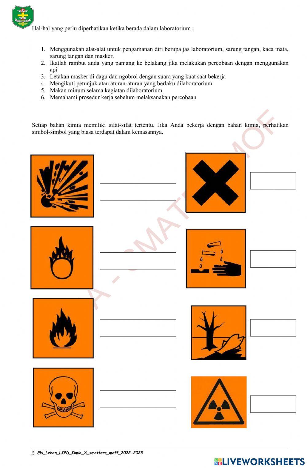Keselamatan Kerja Dalam Laboratorium
