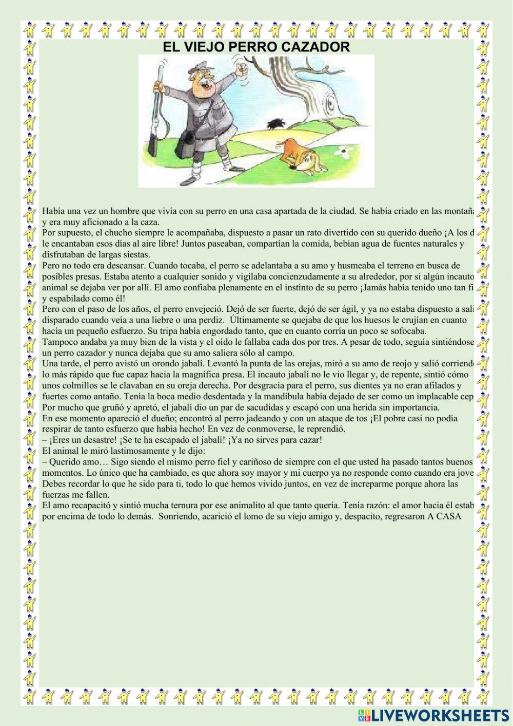 El viejo perro cazador