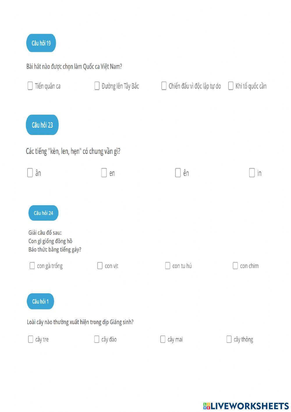 Các vòng suwk kiện lớp 1 . 2023