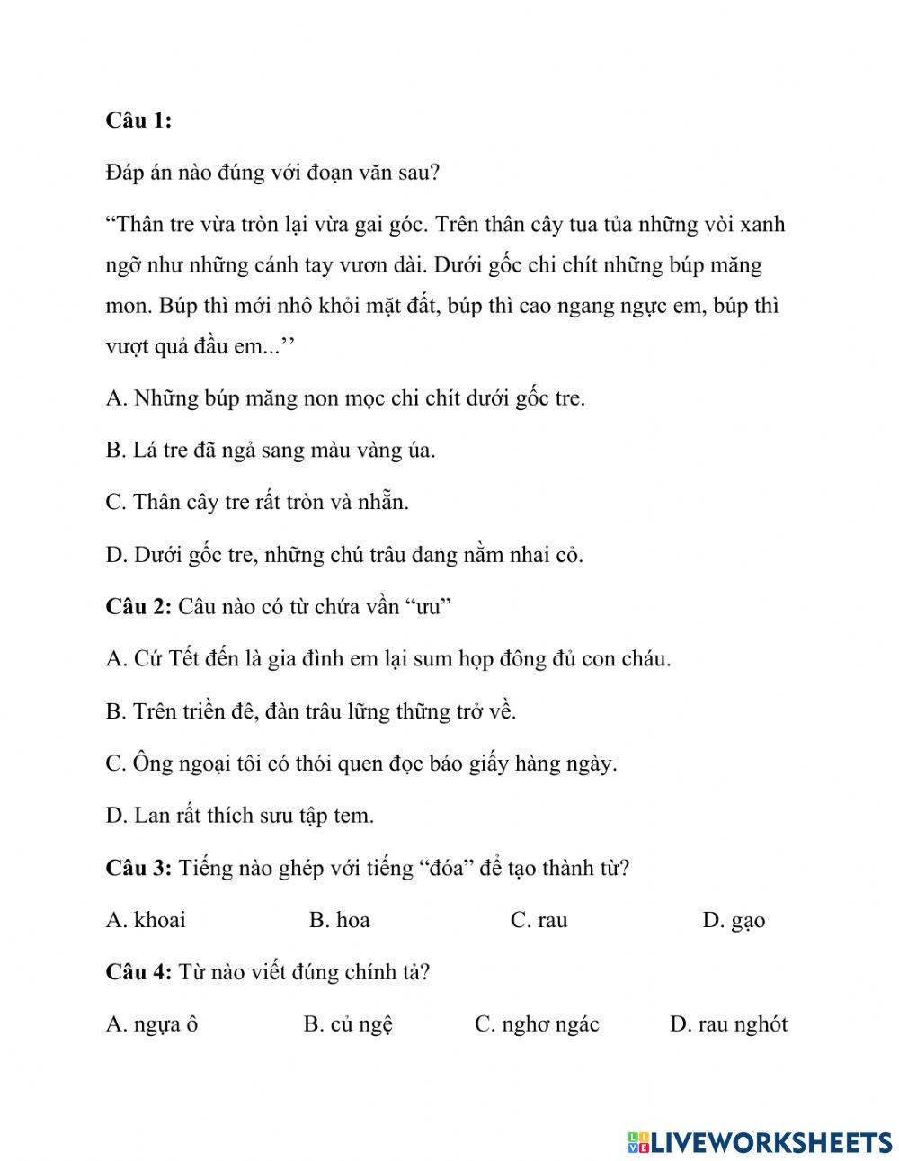 TNTV lớp 1 mới huyen