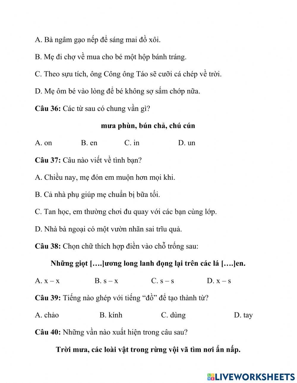 TNTV lớp 1 mới huyen