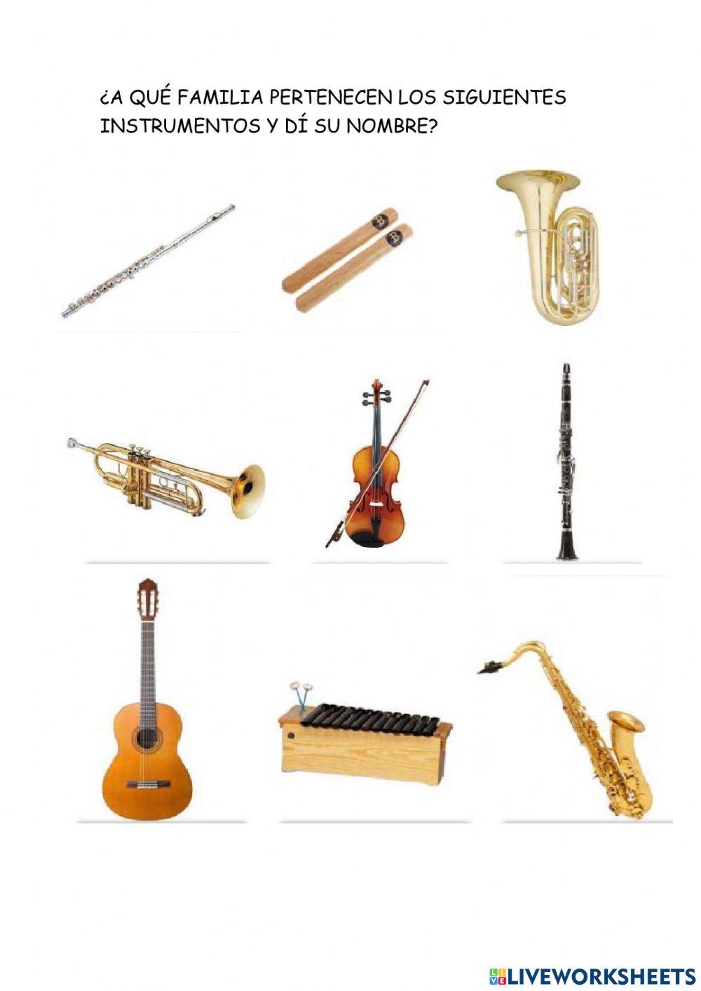 Instrumentos musicales