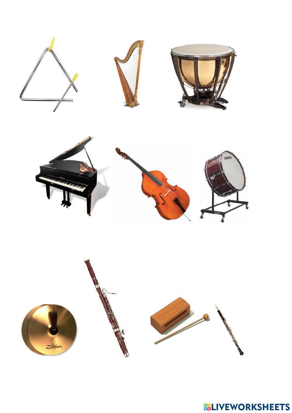 Instrumentos musicales Instrumentos musicales