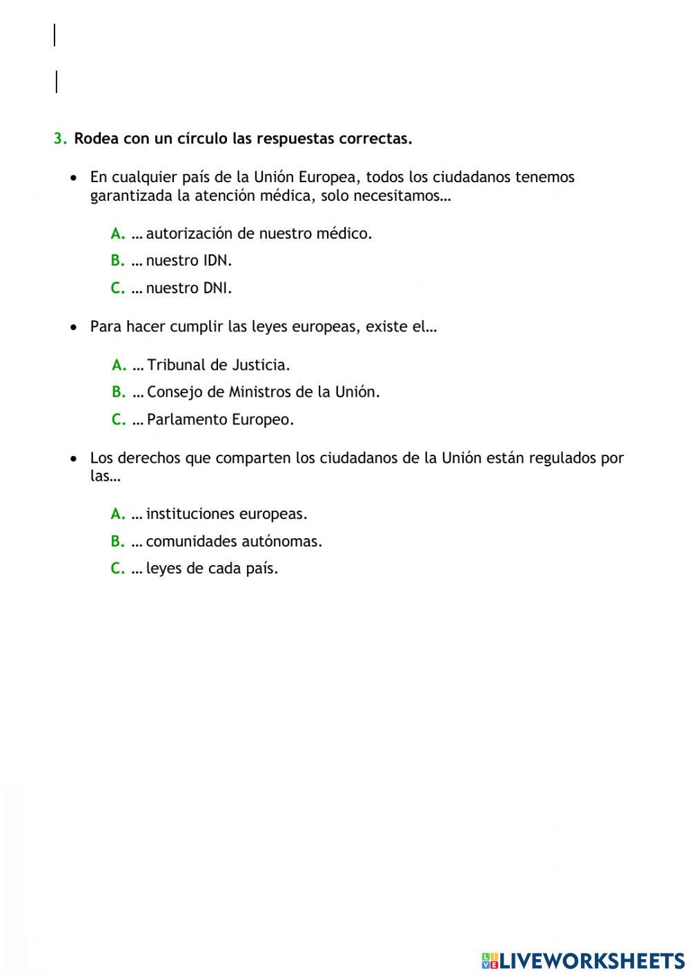 España y su Población