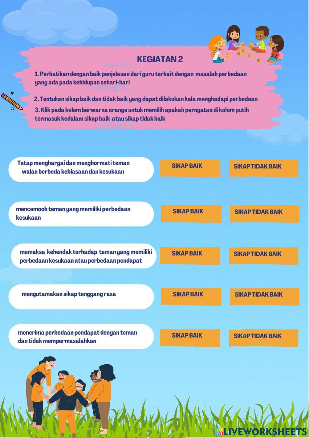 LKPD Kelas 3 Tema 7 Subtema 1