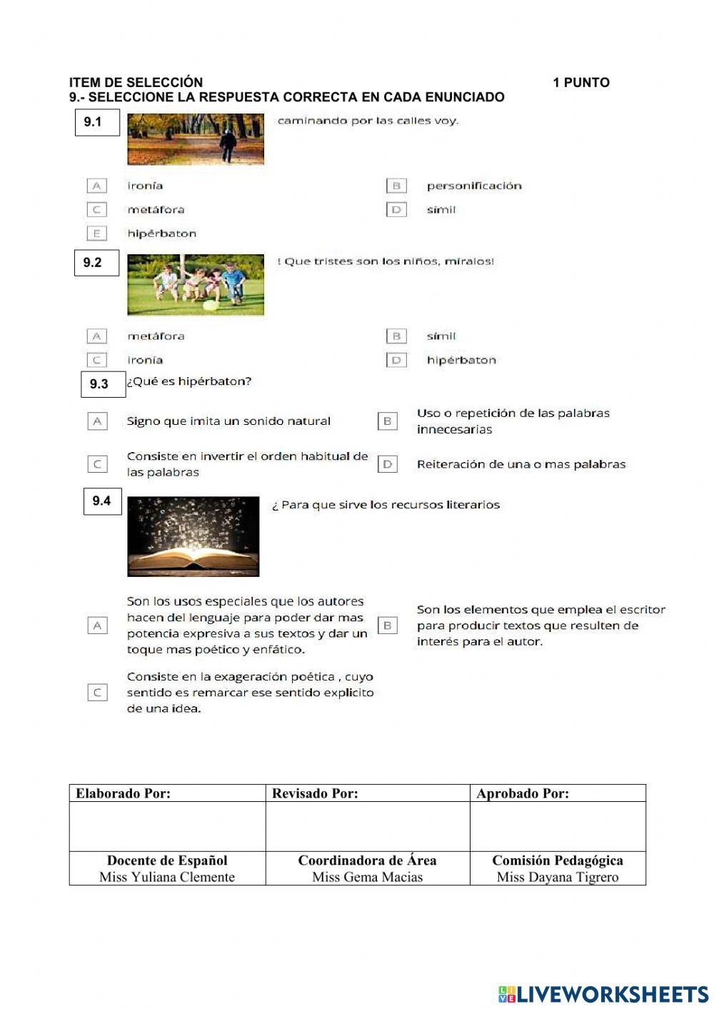 Examen 9no 2q