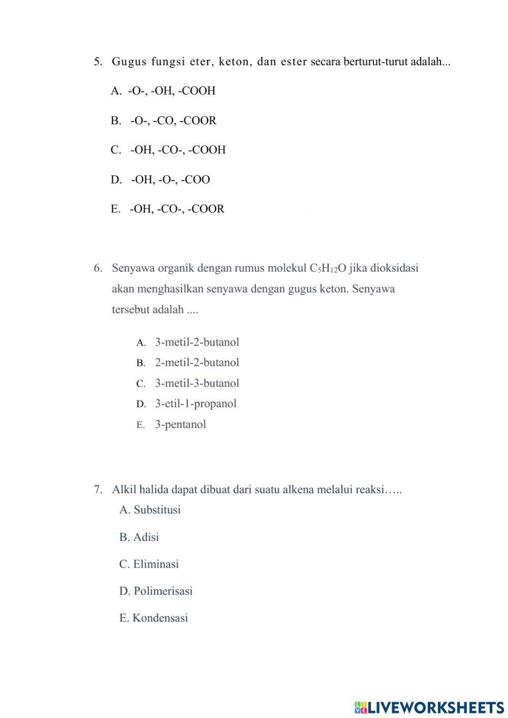 PH Senyawa turunan hidrokarbon 2