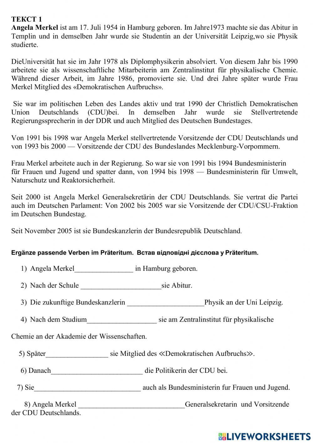 Uber den Lebenslauf sprechen