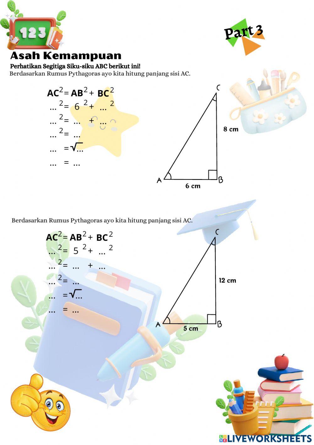 Penerapan Rumus Pythagoras