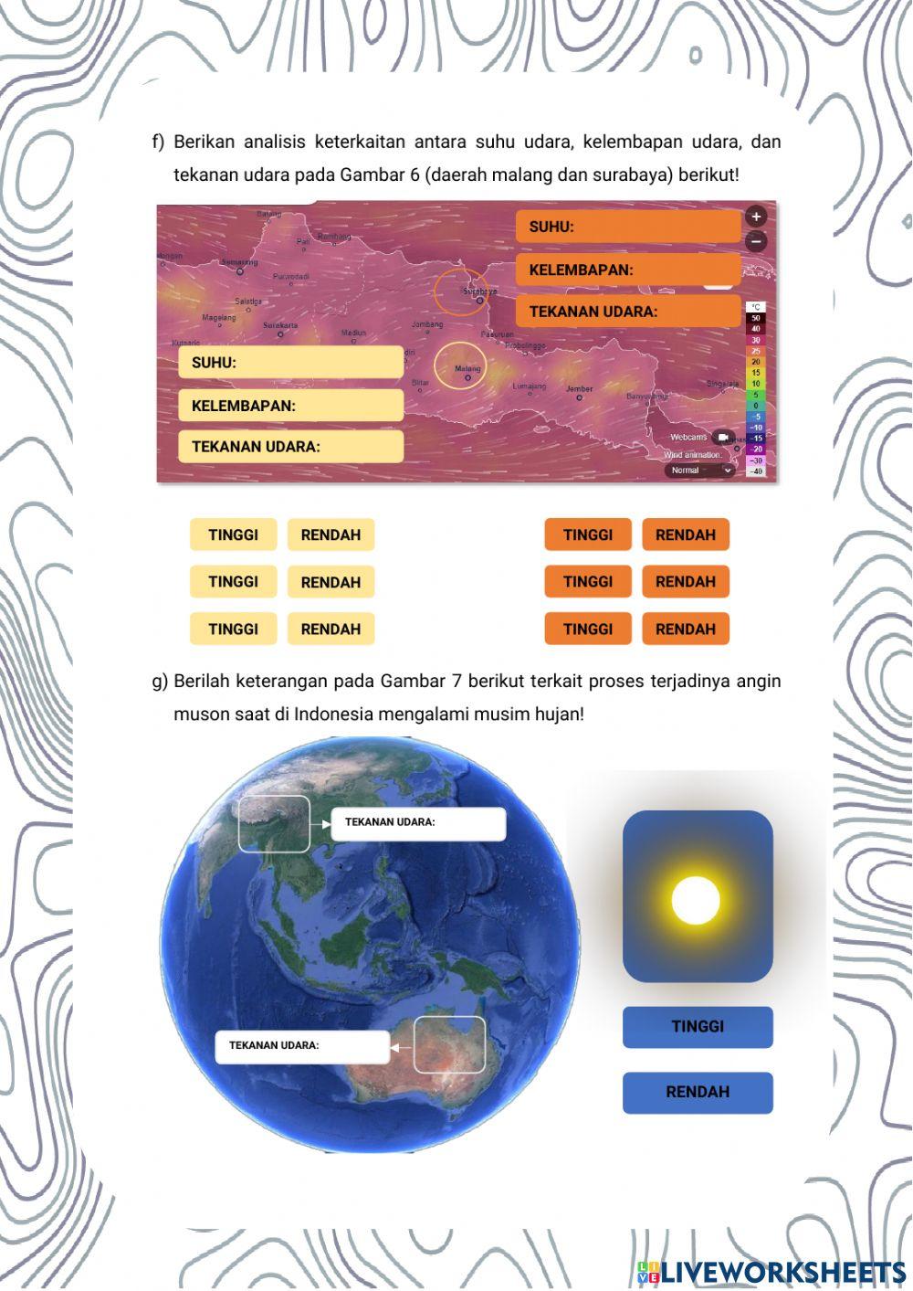 Mengenali Karakteristik Atmosfer dan Unsur-Unsur Cuaca
