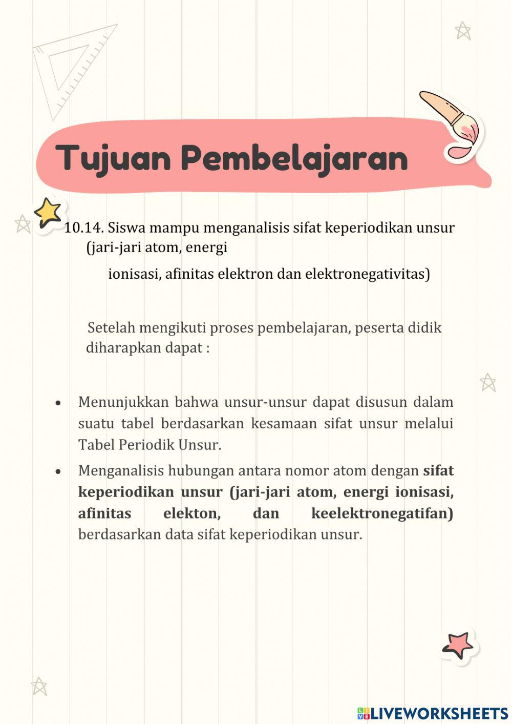 LKPD Sistem Periodik Unsur