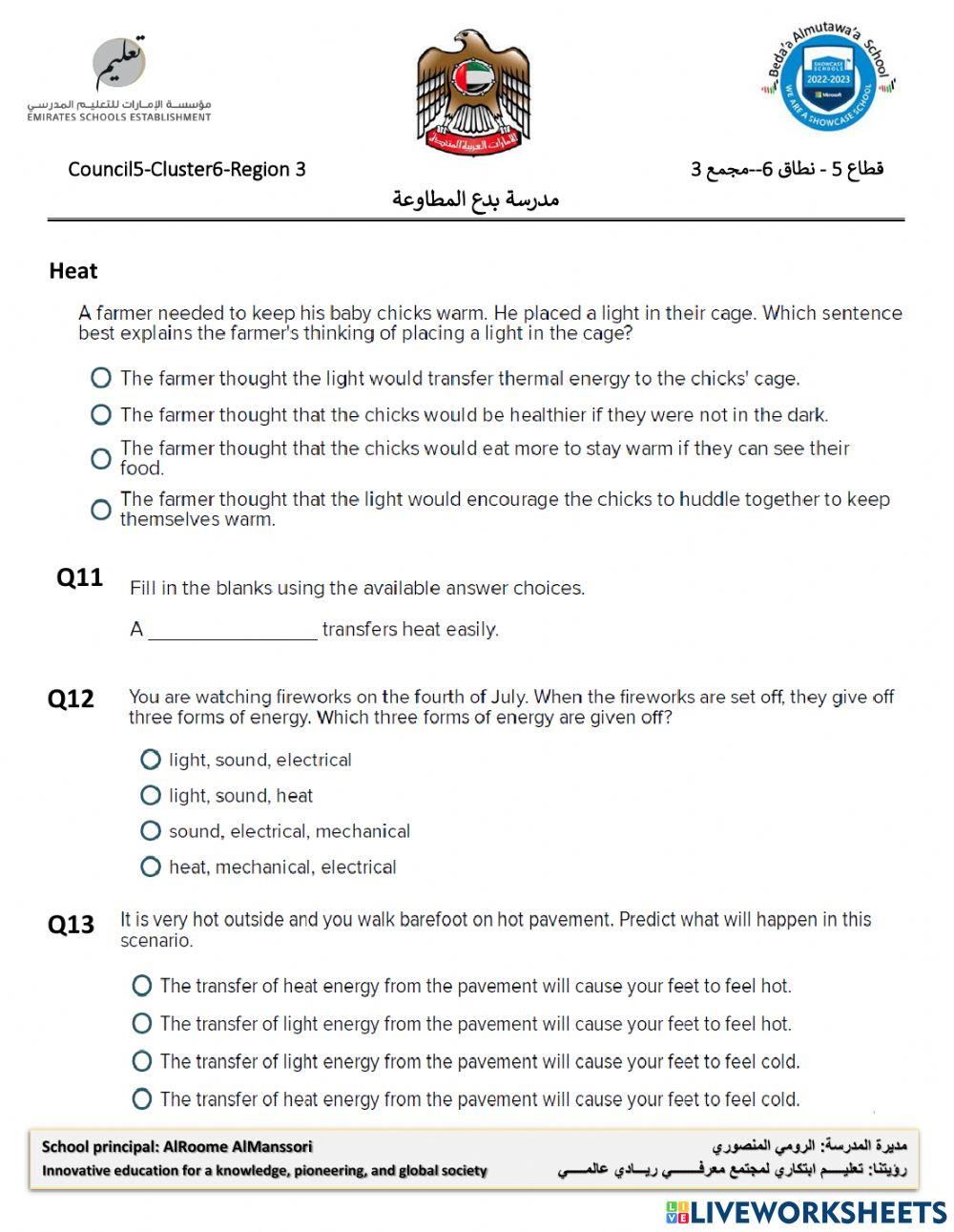 Electricity and Heat